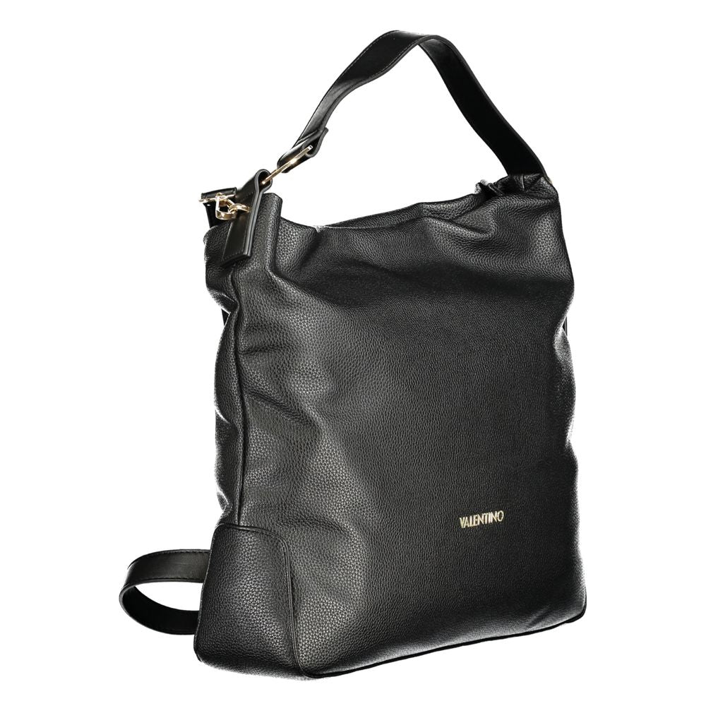 Mario Valentino Schwarze Polyethylen-Damenhandtasche