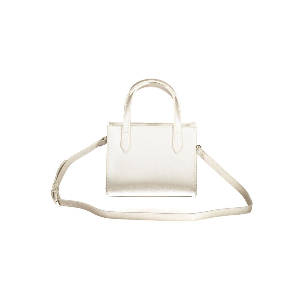 Mario Valentino Braune Polyethylen-Damenhandtasche
