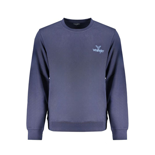 Wrangler – Blauer Baumwollpullover