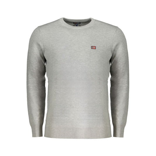 Norwegen 1963 Brauner Polyester-Herrenpullover
