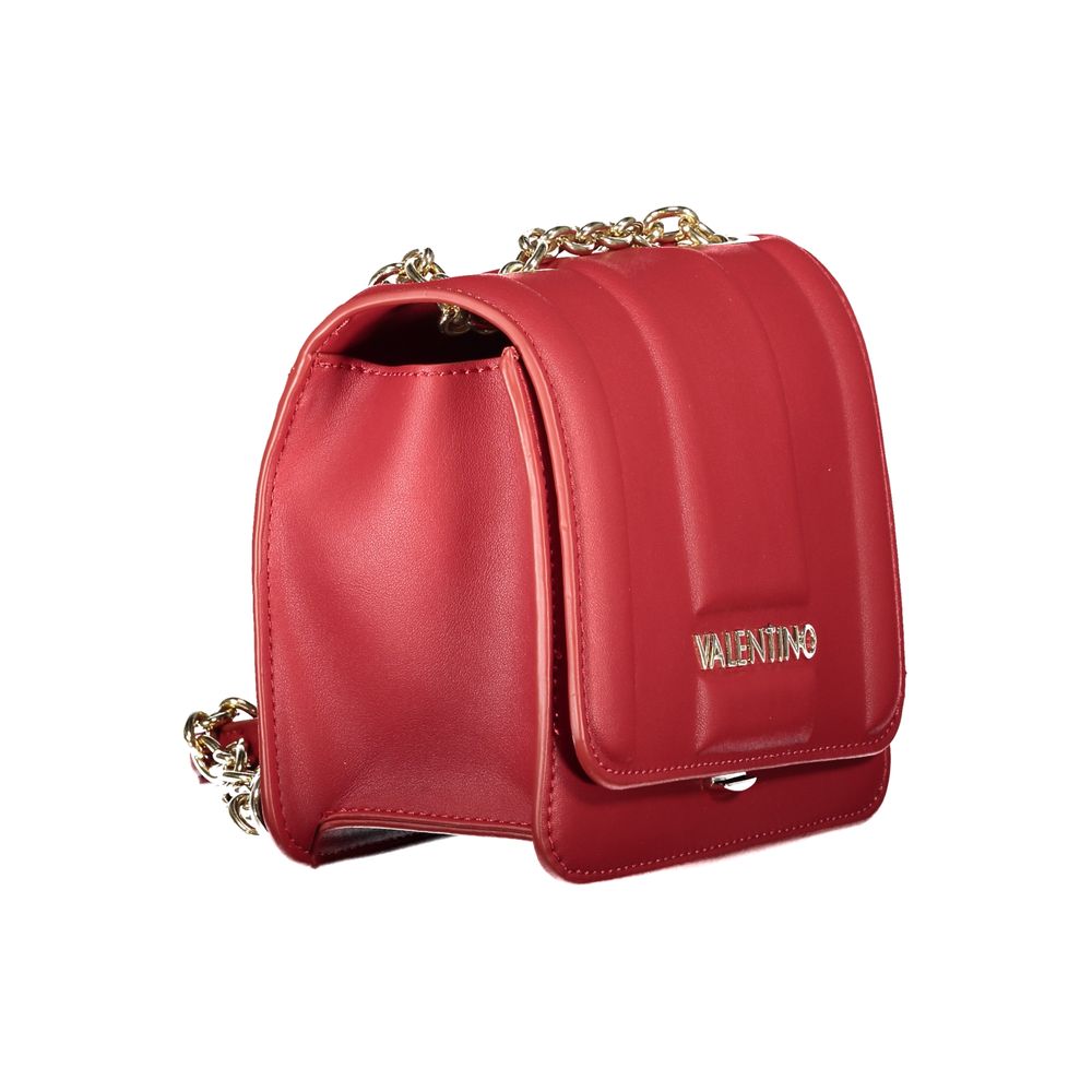 Mario Valentino Rote Polyethylen-Damenhandtasche