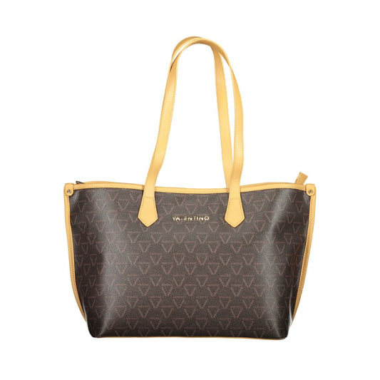 Mario Valentino – Braune Polyethylen-Handtasche