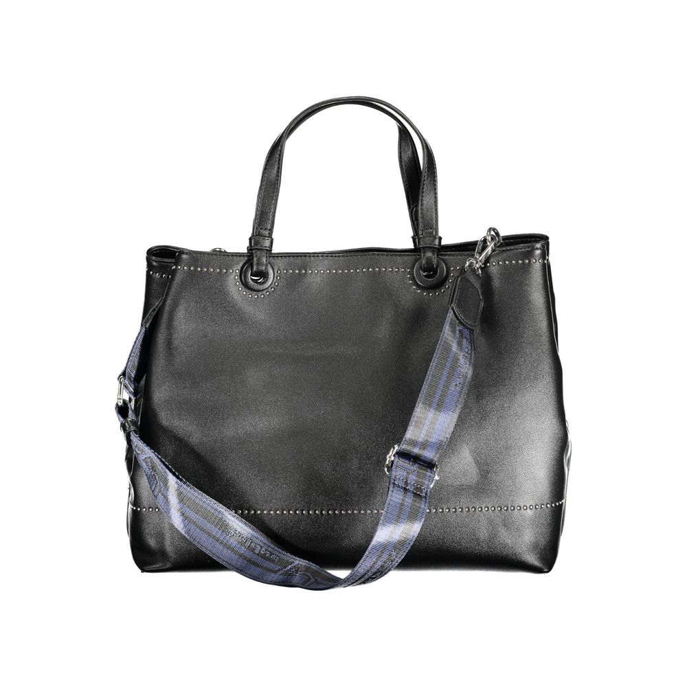 BYBLOS Schwarze Polyethylen-Damenhandtasche