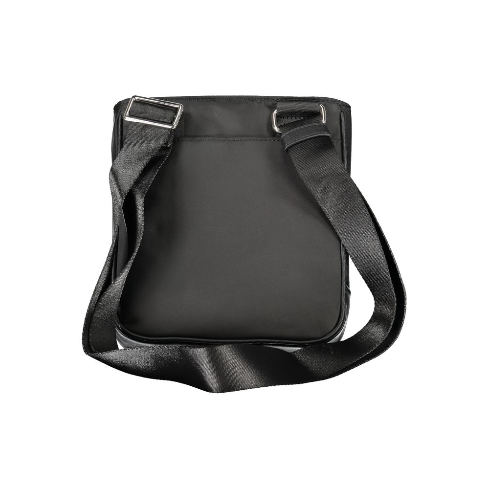 Tommy Hilfiger – Schwarze Polyester-Umhängetasche