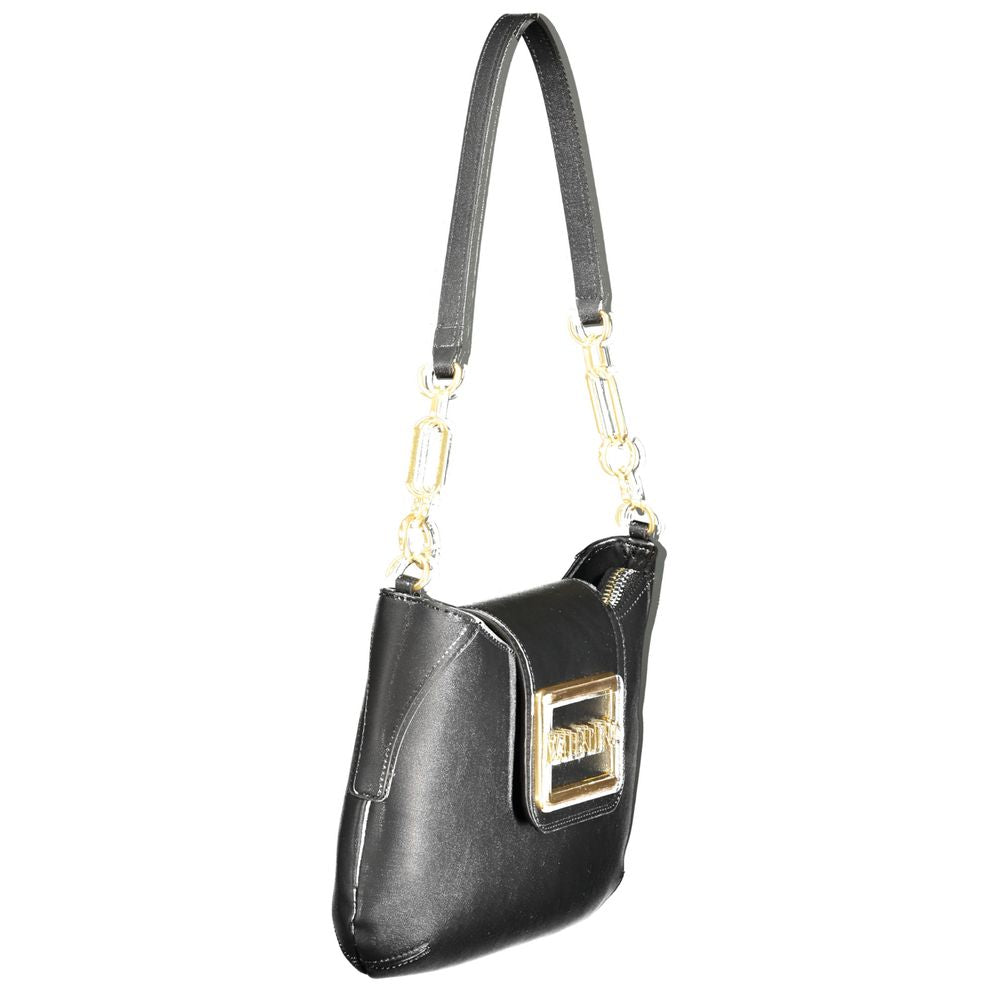Mario Valentino Schwarze Polyethylen-Handtasche