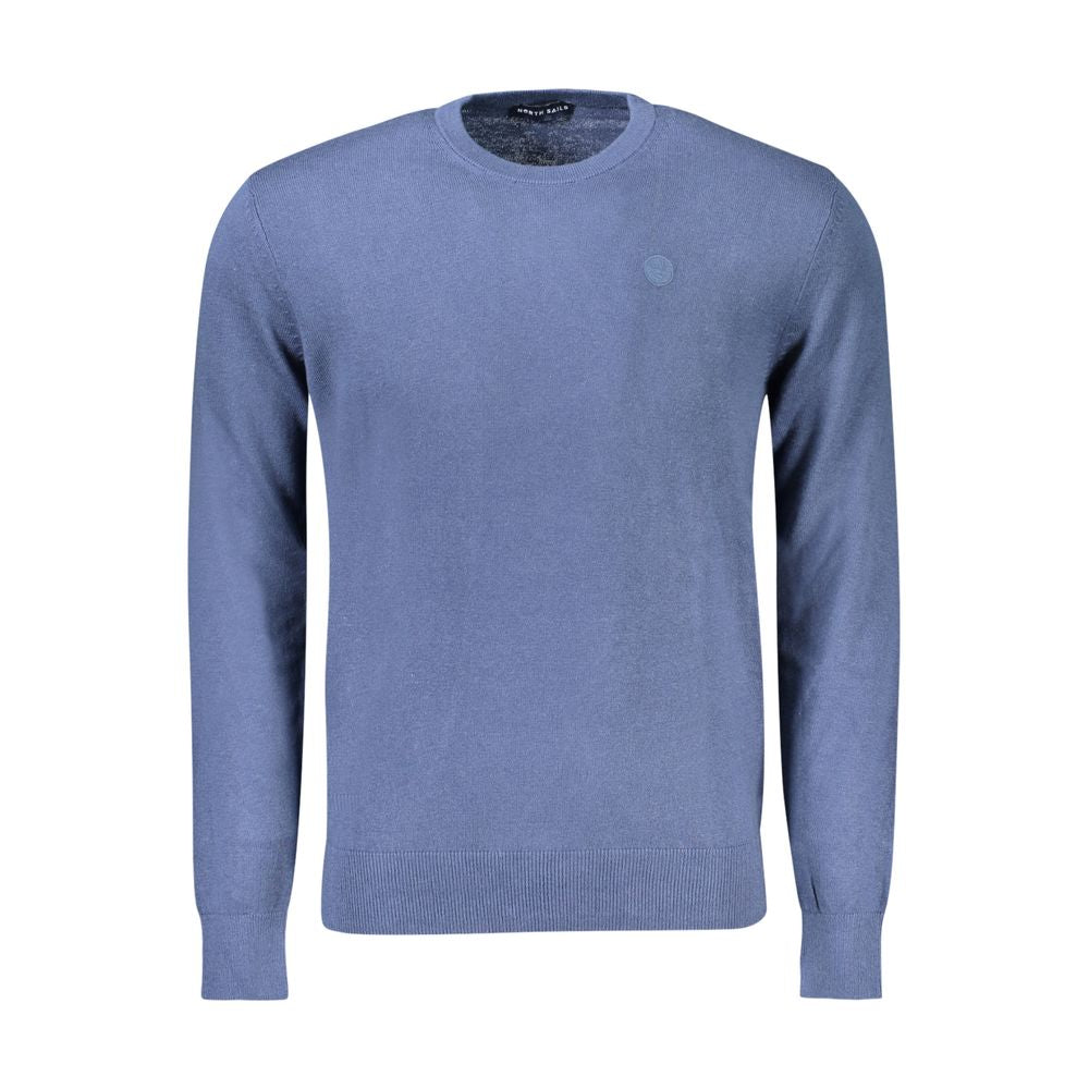 North Sails Herrenpullover aus blauer Baumwolle