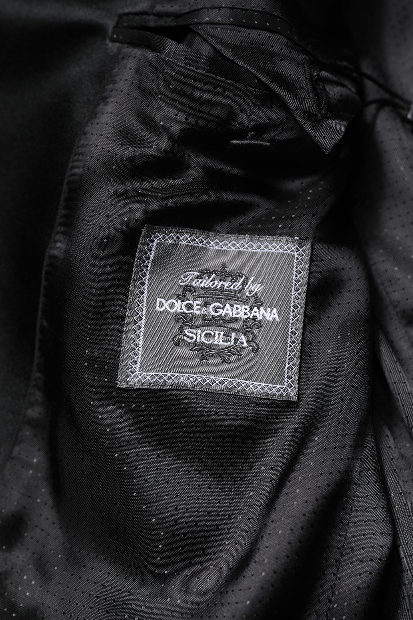 Dolce &amp; Gabbana Lila SICILIA Manteljacke mit Paillettenverzierung