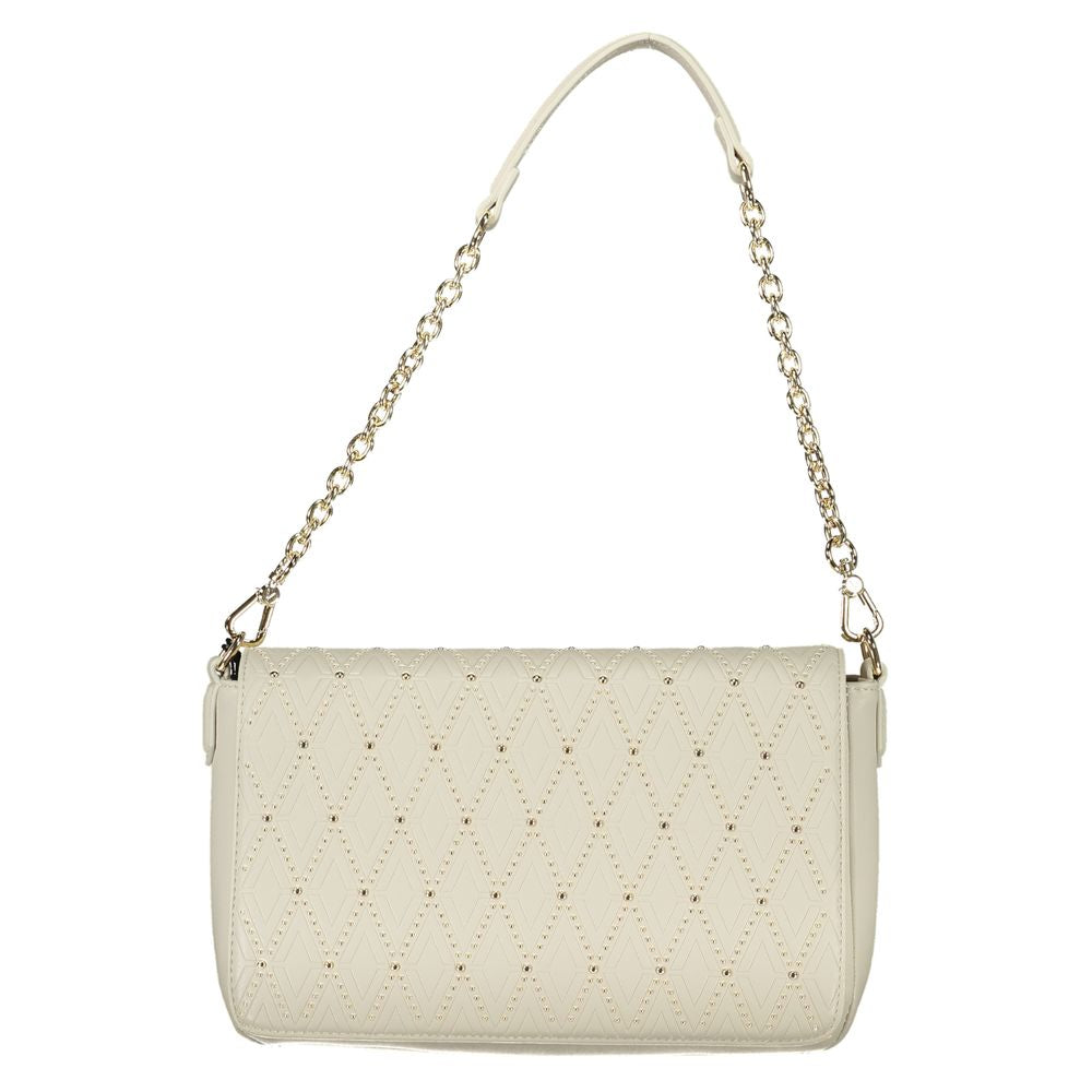 Mario Valentino – Weiße Polyethylen-Handtasche
