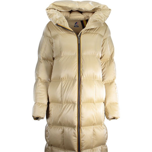K-WAY Beige Polyester Jacken &amp; Mäntel
