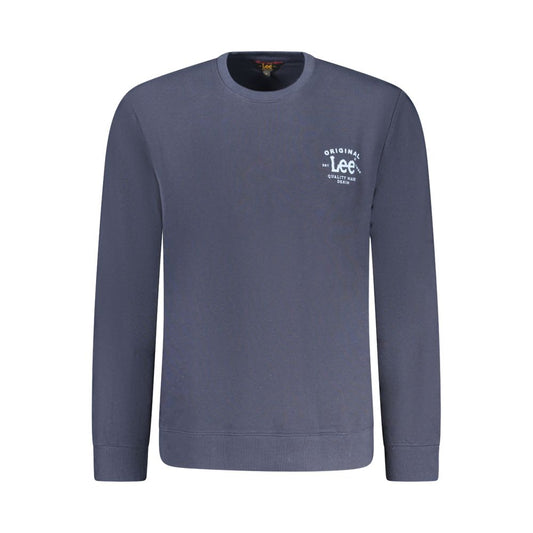 Lee Blauer Baumwollpullover für Herren