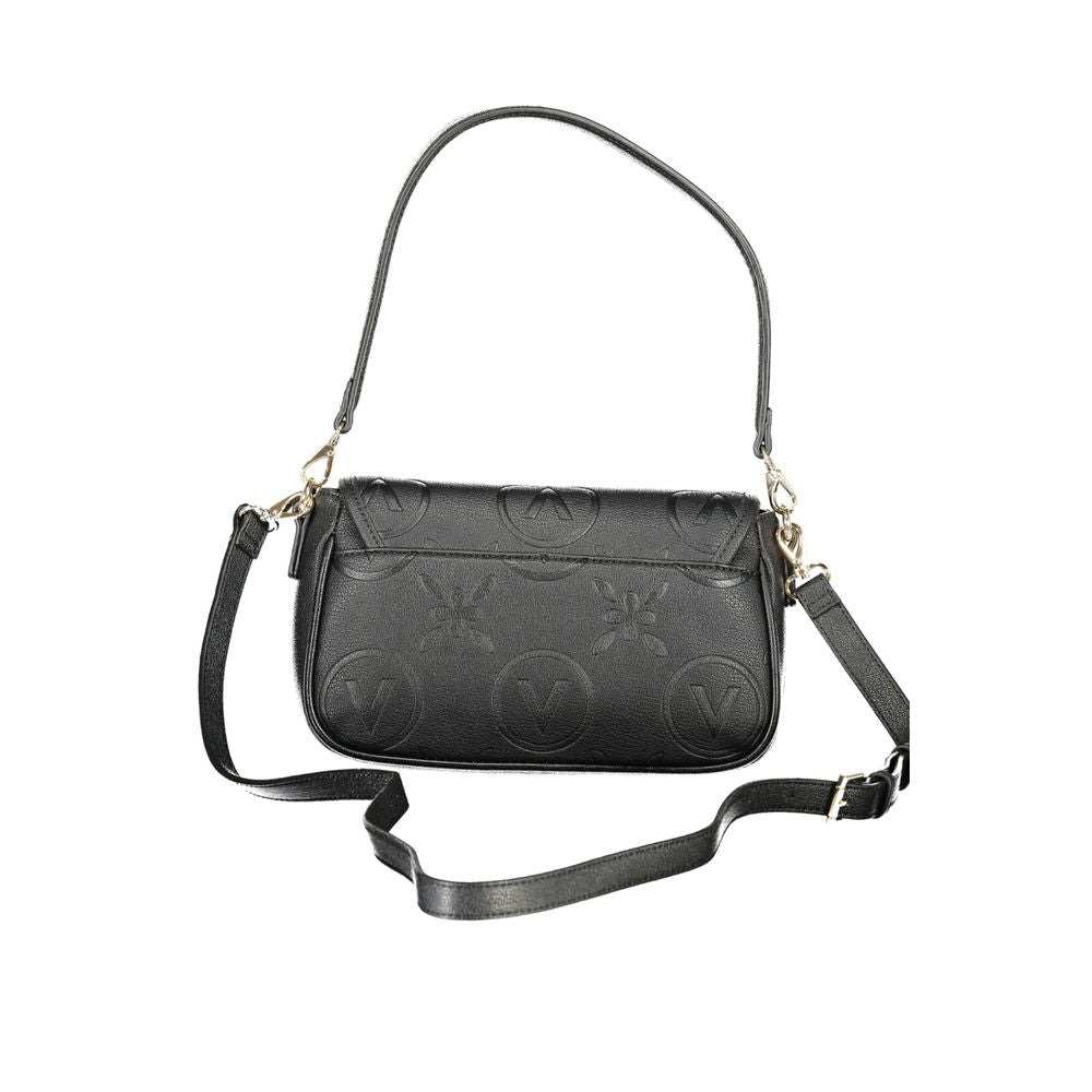 Mario Valentino Schwarze Polyethylen-Damenhandtasche