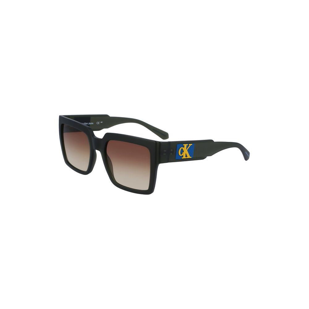 Calvin Klein Damen-Sonnenbrille aus braunem Kunststoff