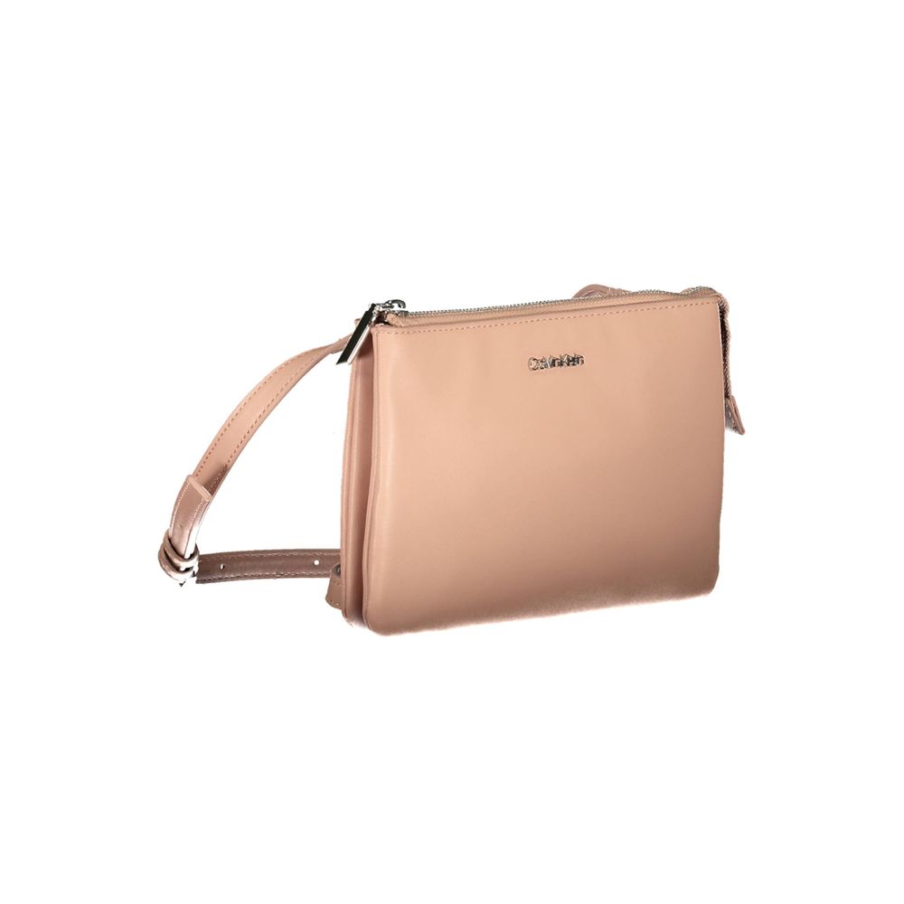 Calvin Klein Rosa Polyester Damen Handtasche