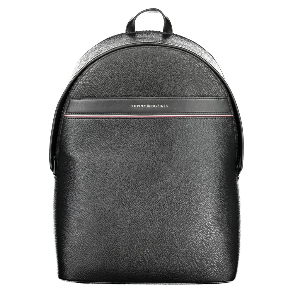 Tommy Hilfiger – Schwarzer Polyester-Rucksack für Herren