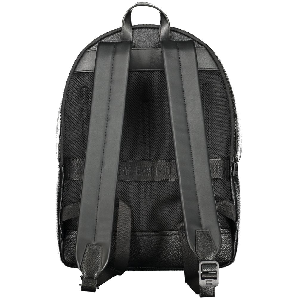Tommy Hilfiger – Schwarzer Polyester-Rucksack für Herren