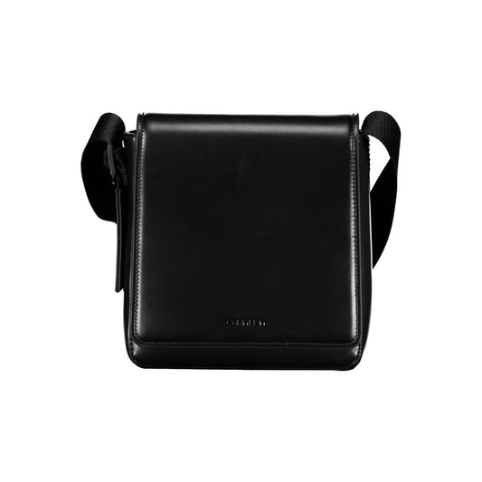Calvin Klein – Elegante schwarze Schultertasche mit Logodetail