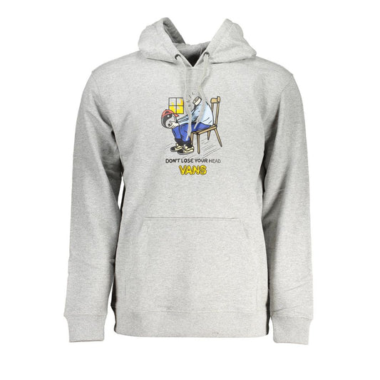 Vans Herrenpullover aus grauer Baumwolle