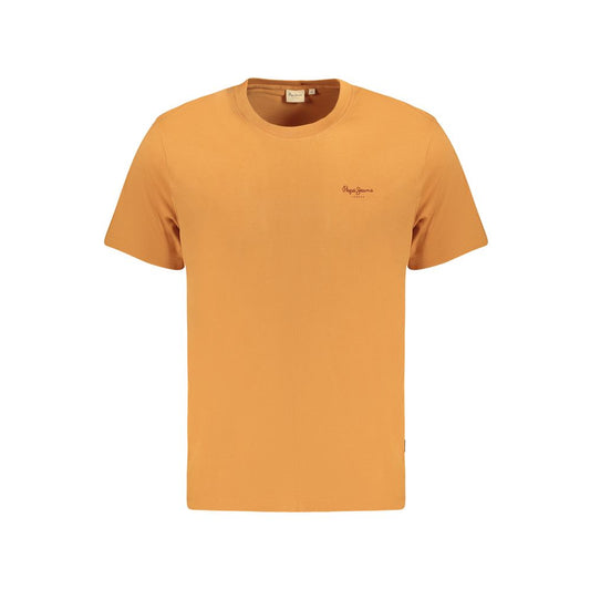 Pepe Jeans – Orangefarbenes Baumwoll-T-Shirt