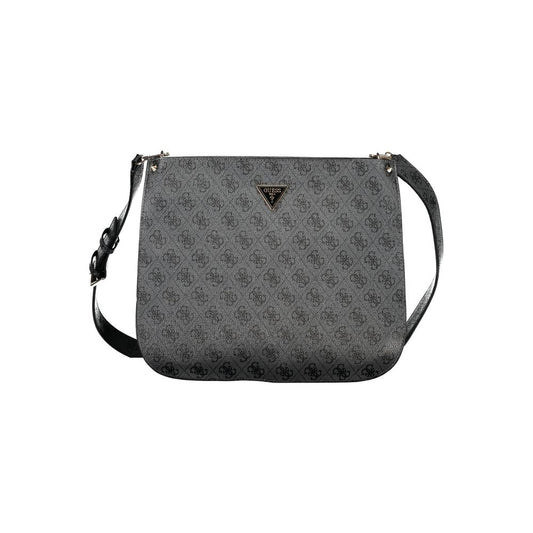 Guess Jeans – Schwarze Polyethylen-Handtasche