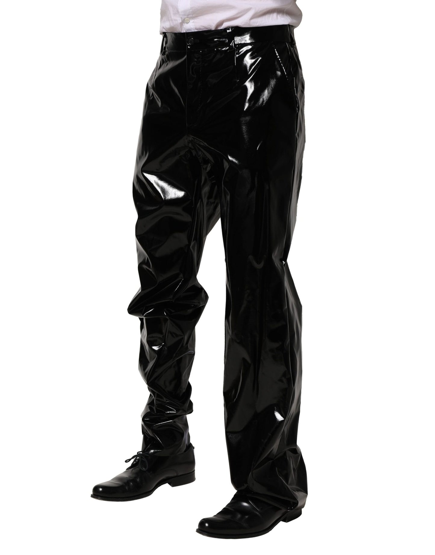 Dolce &amp; Gabbana Schwarze Nylonhose für Herren