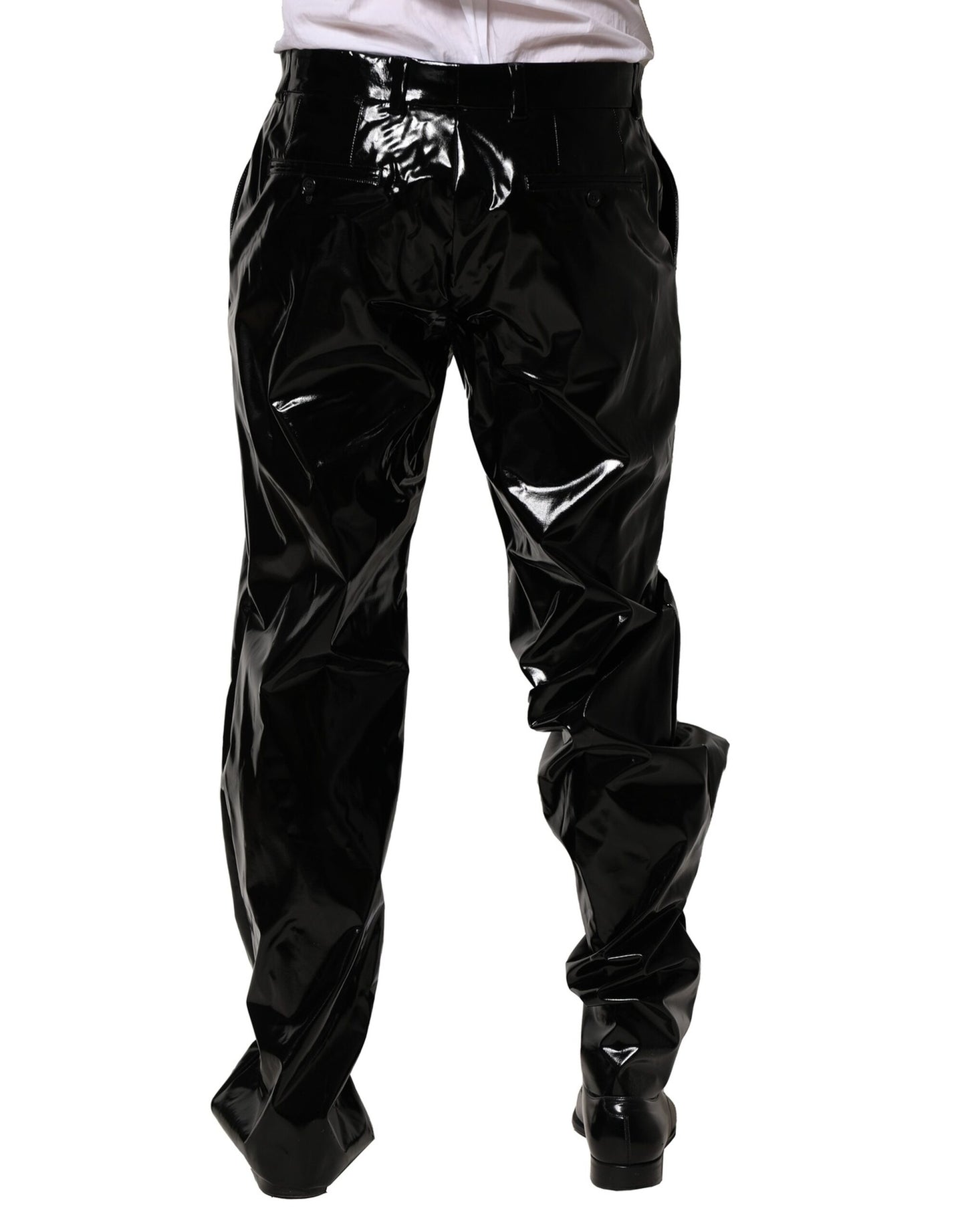 Dolce &amp; Gabbana Schwarze Nylonhose für Herren