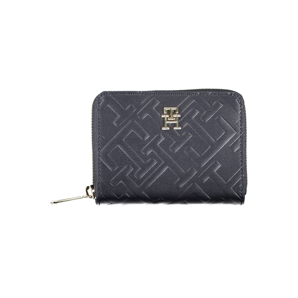 Tommy Hilfiger – Blaue Polyethylen-Geldbörse für Damen