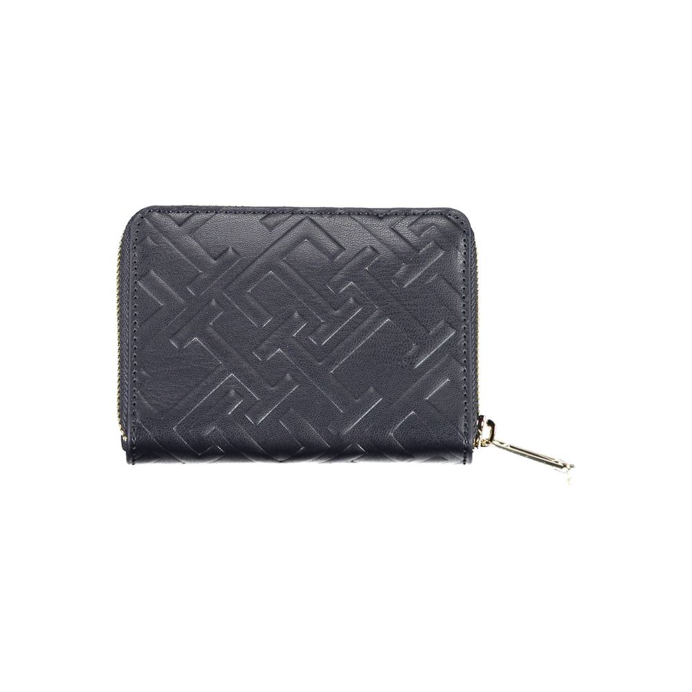 Tommy Hilfiger – Blaue Polyethylen-Geldbörse für Damen