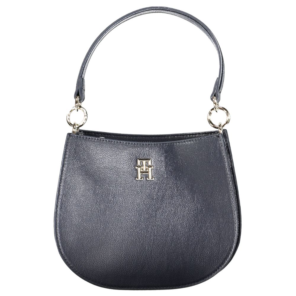 Tommy Hilfiger – Blaue Polyester-Handtasche für Damen