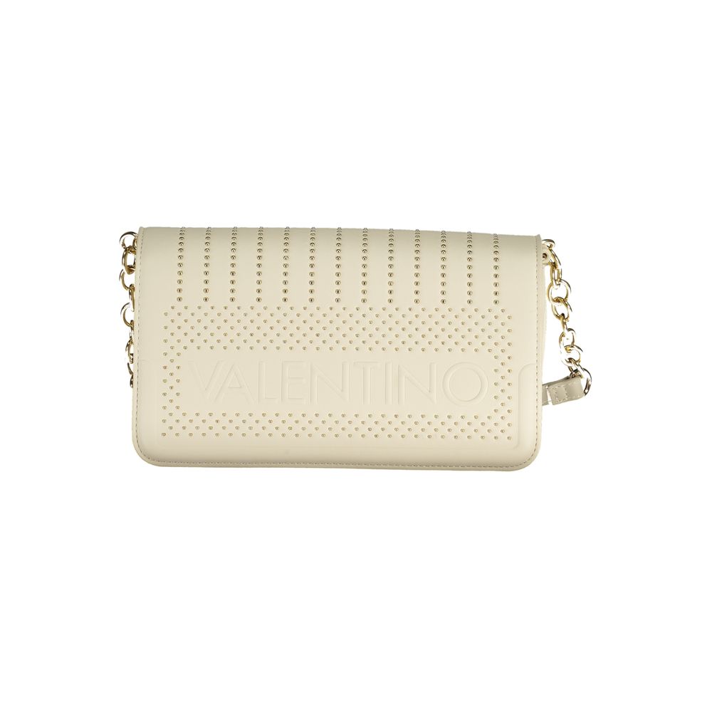 Mario Valentino – Weiße Polyethylen-Handtasche