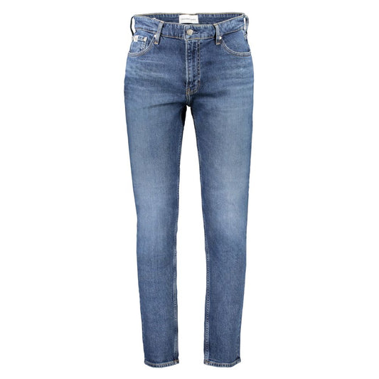 Calvin Klein Jeans und Hose aus Baumwolle, Blau