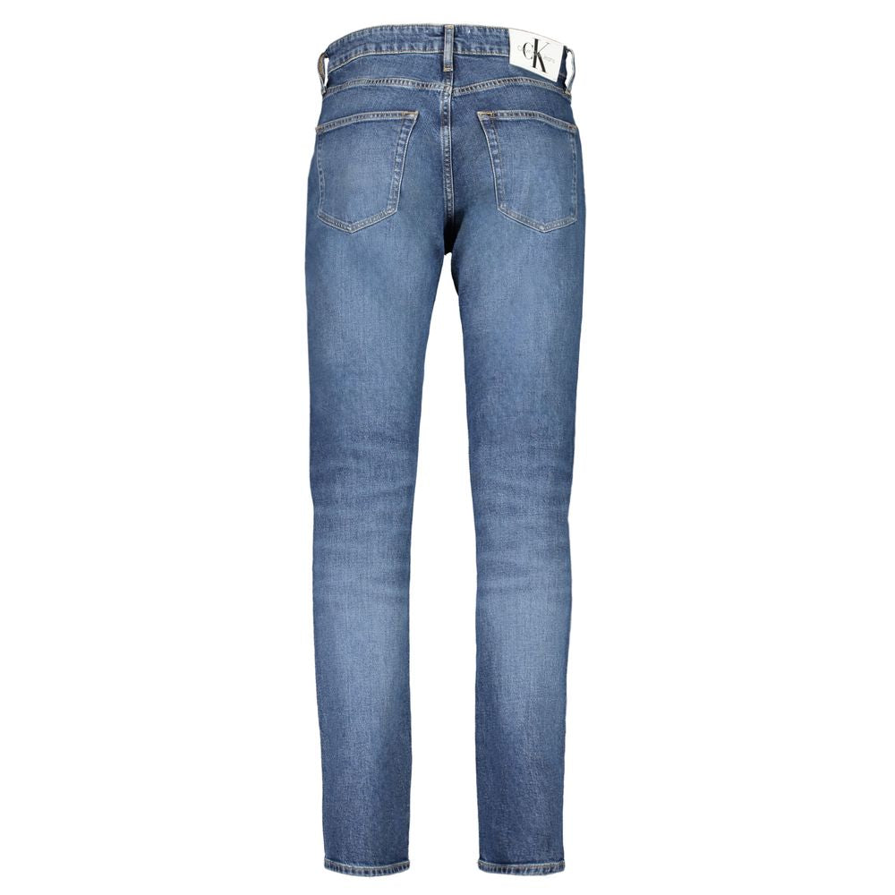 Calvin Klein Jeans und Hose aus Baumwolle, Blau