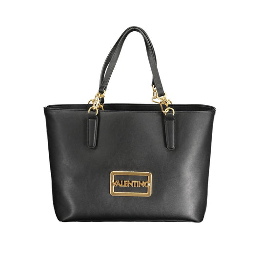 Mario Valentino Schwarze Polyethylen-Handtasche