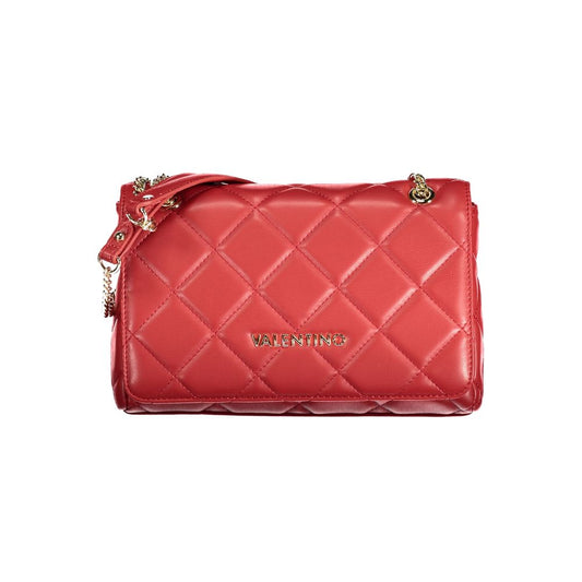 Mario Valentino Rote Polyethylen-Handtasche