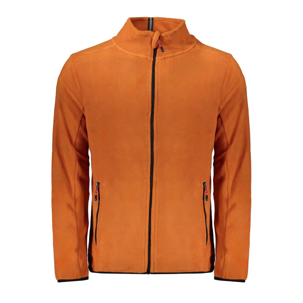 Norwegen 1963 Brauner Polyester-Herrenpullover