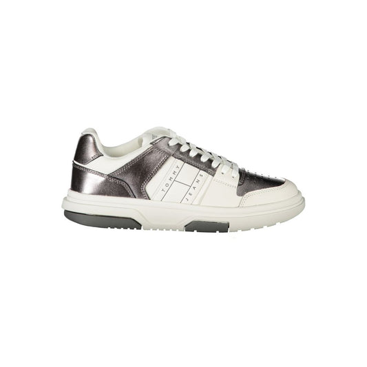 Tommy Hilfiger – Weiße Polyethylen-Sneaker für Damen