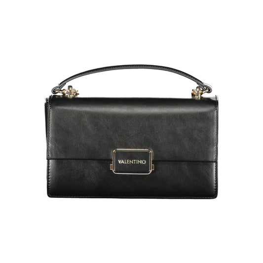 Mario Valentino Schwarze Polyethylen-Damenhandtasche