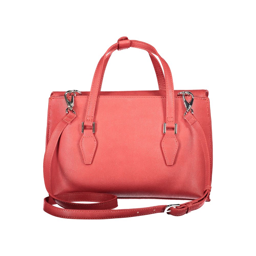 Mario Valentino Rote Polyethylen-Damenhandtasche