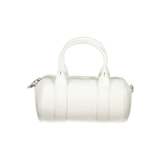 Mario Valentino – Weiße Polyethylen-Handtasche