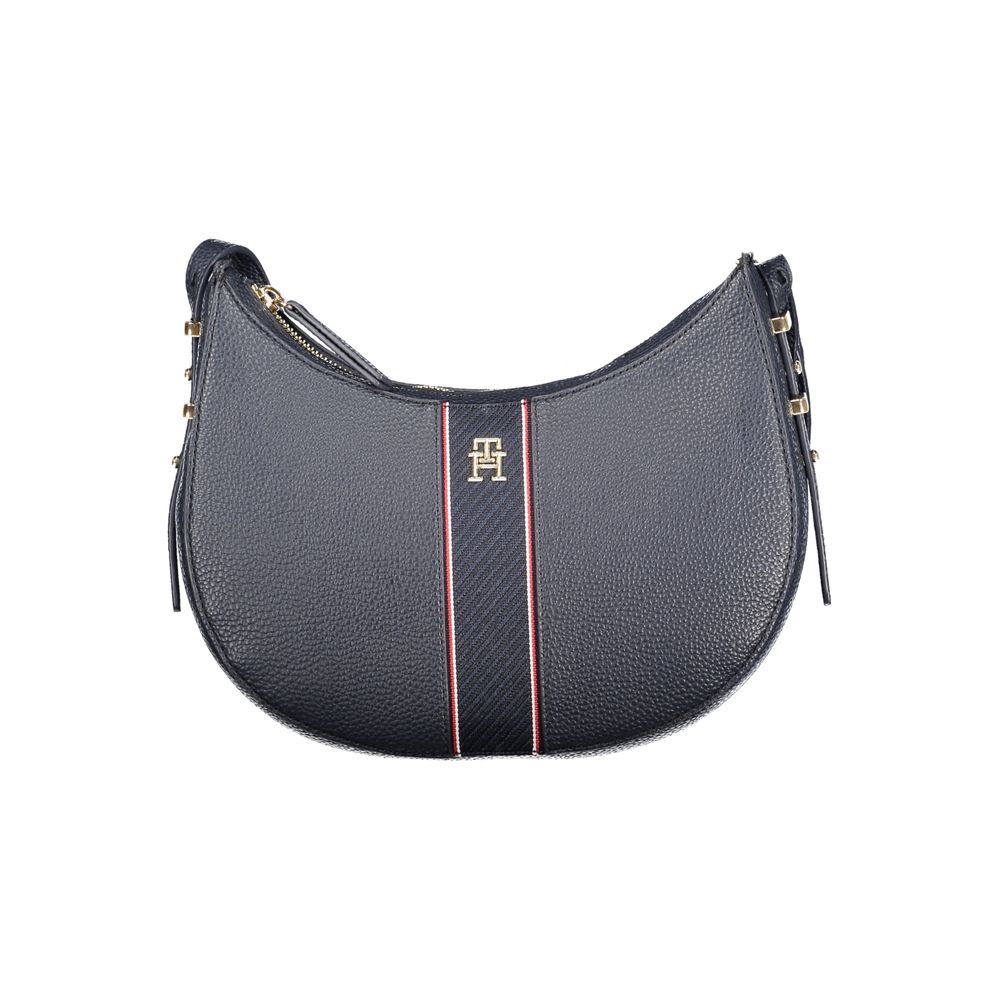 Tommy Hilfiger Damenhandtasche aus Polyethylen, Blau