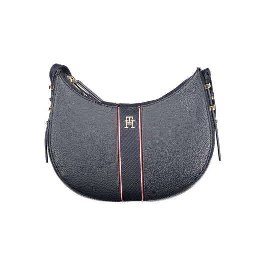 Tommy Hilfiger Damenhandtasche aus Polyethylen, Blau