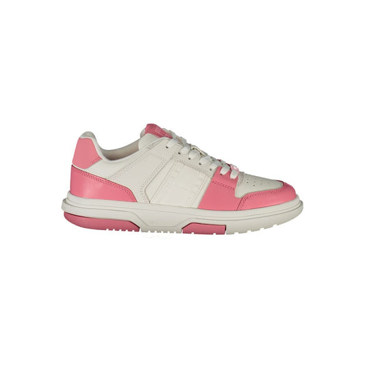 Tommy Hilfiger Damen-Sneaker aus rosa Leder