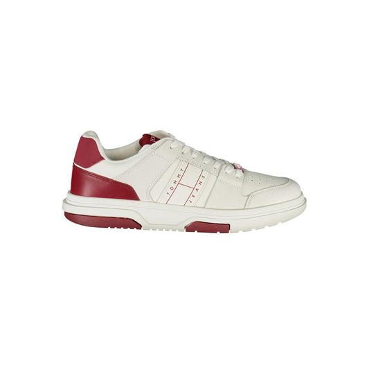 Tommy Hilfiger – Rote Leder-Sneaker für Herren