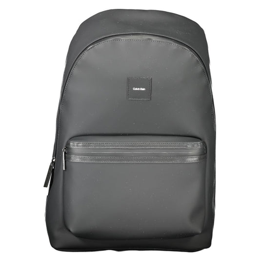 Calvin Klein Schwarzer Polyester Herren Rucksack