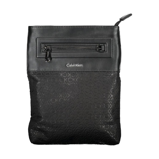 Calvin Klein – Umweltfreundliche, elegante schwarze Umhängetasche
