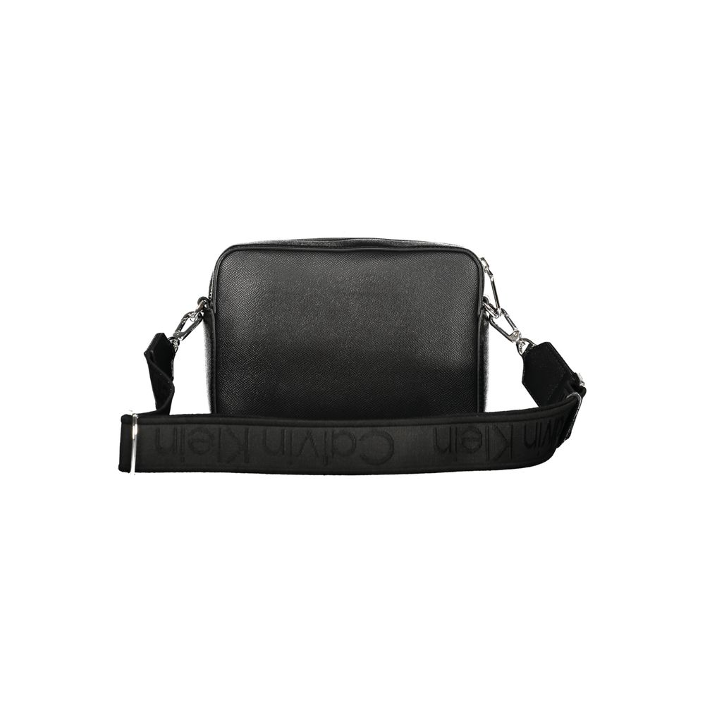 Calvin Klein Damenhandtasche aus Polyethylen, Schwarz