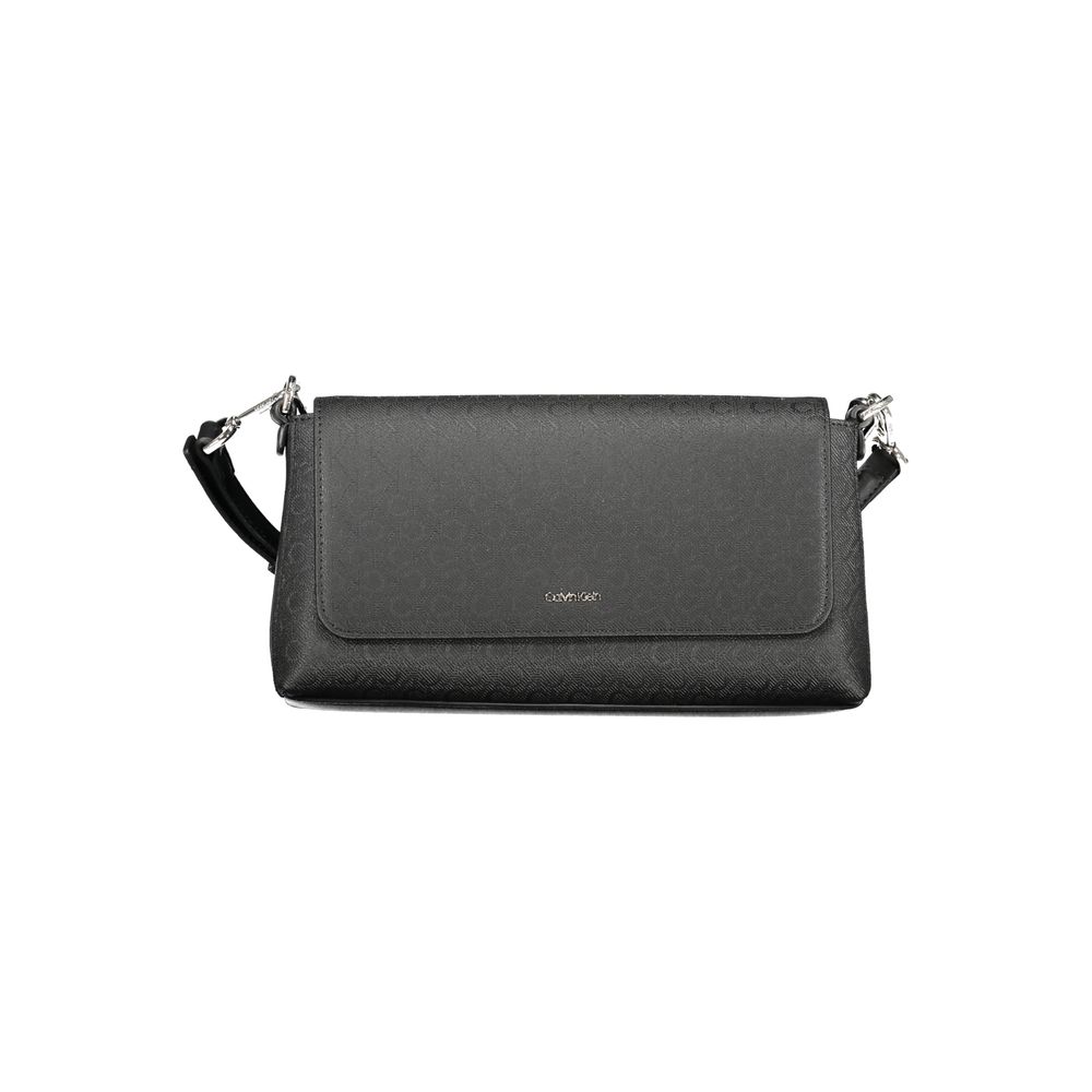 Calvin Klein Schwarze Polyester-Damenhandtasche