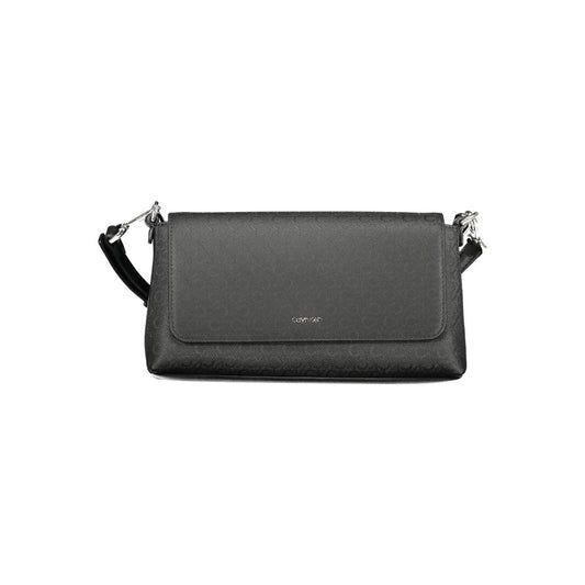 Calvin Klein Schwarze Polyester-Damenhandtasche