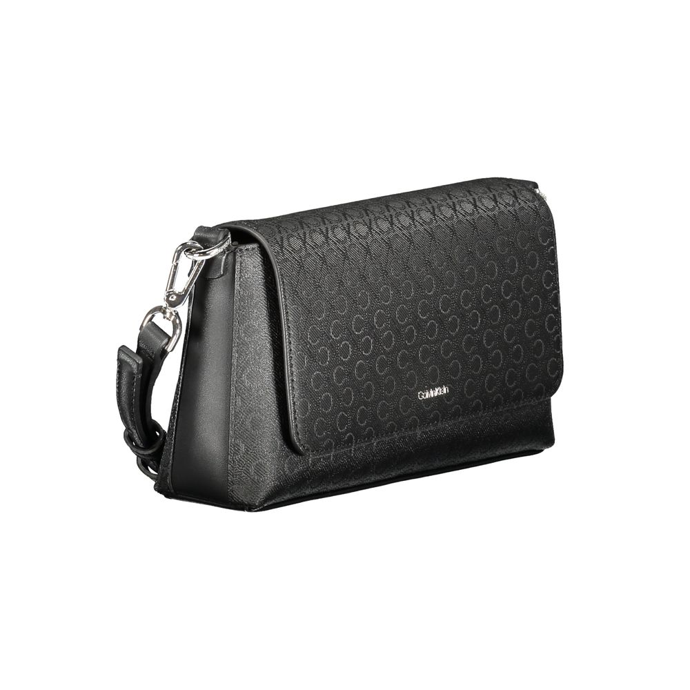 Calvin Klein Schwarze Polyester-Damenhandtasche