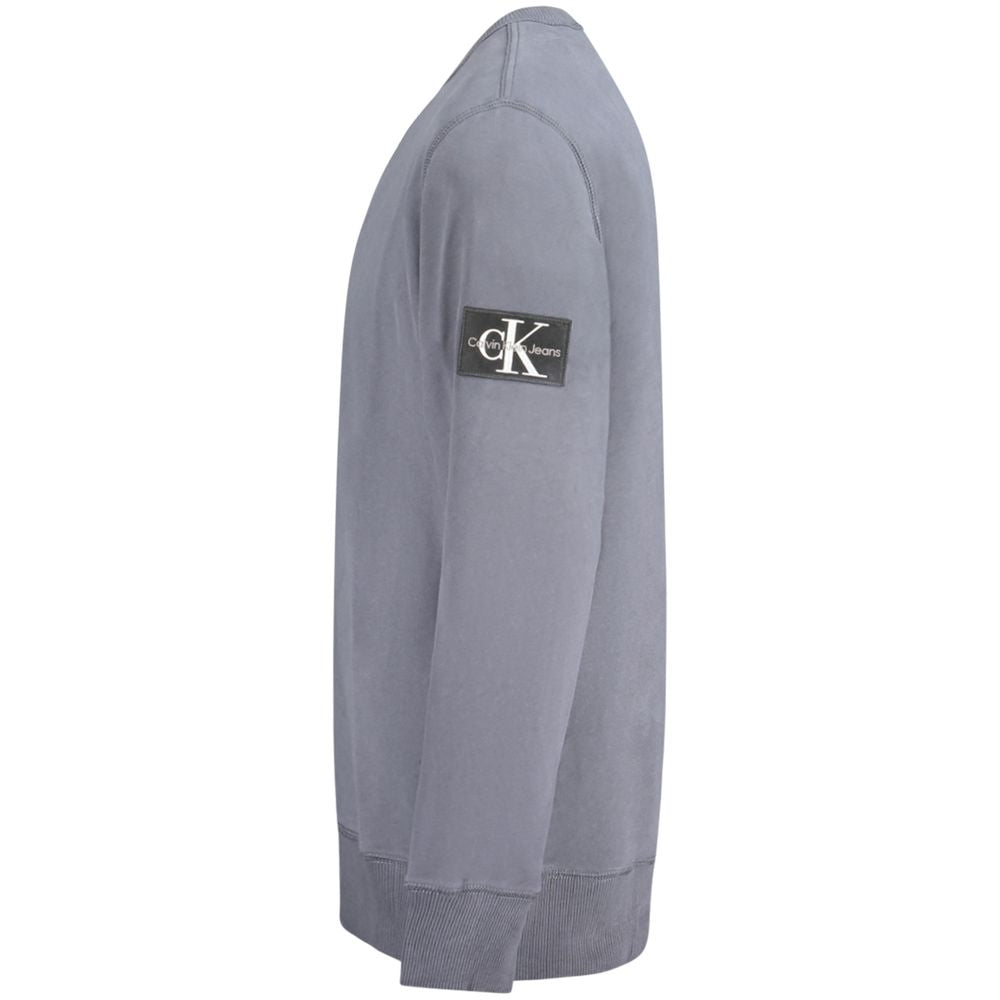 Calvin Klein Herrenpullover aus Baumwolle, Blau