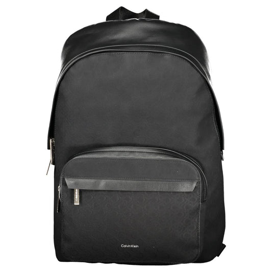 Calvin Klein Schwarzer Polyester Herren Rucksack